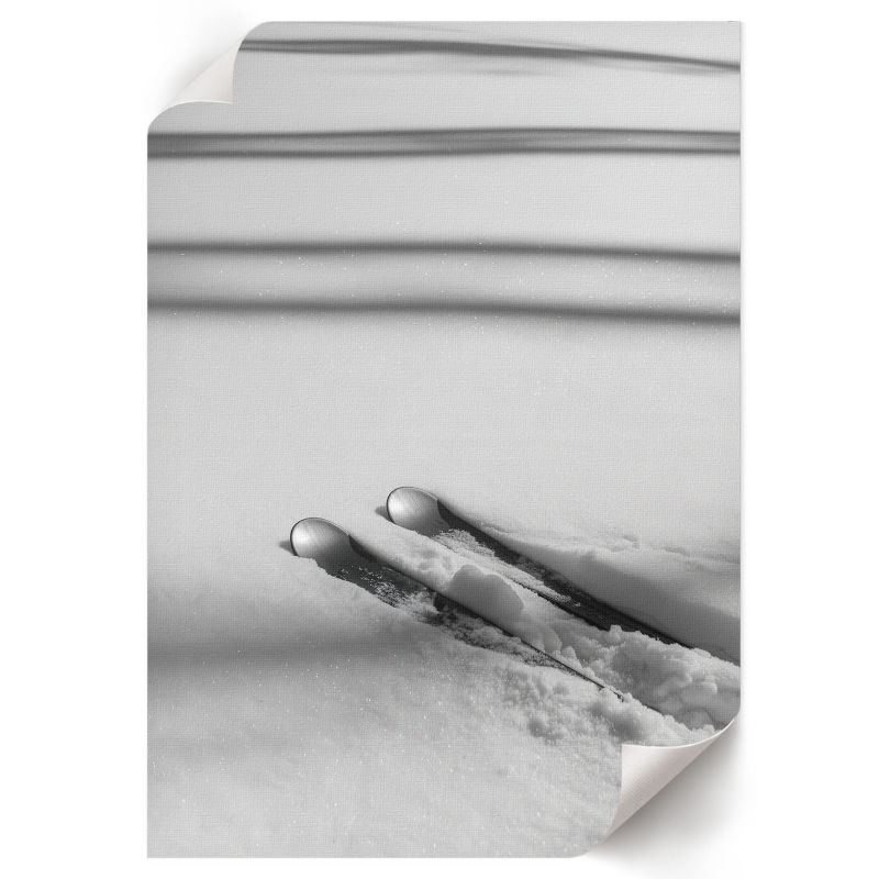 Plakat Ścienny ArtPrintCave 59,5x84 cm Narty na śnieu Anna Keller 1 szt.