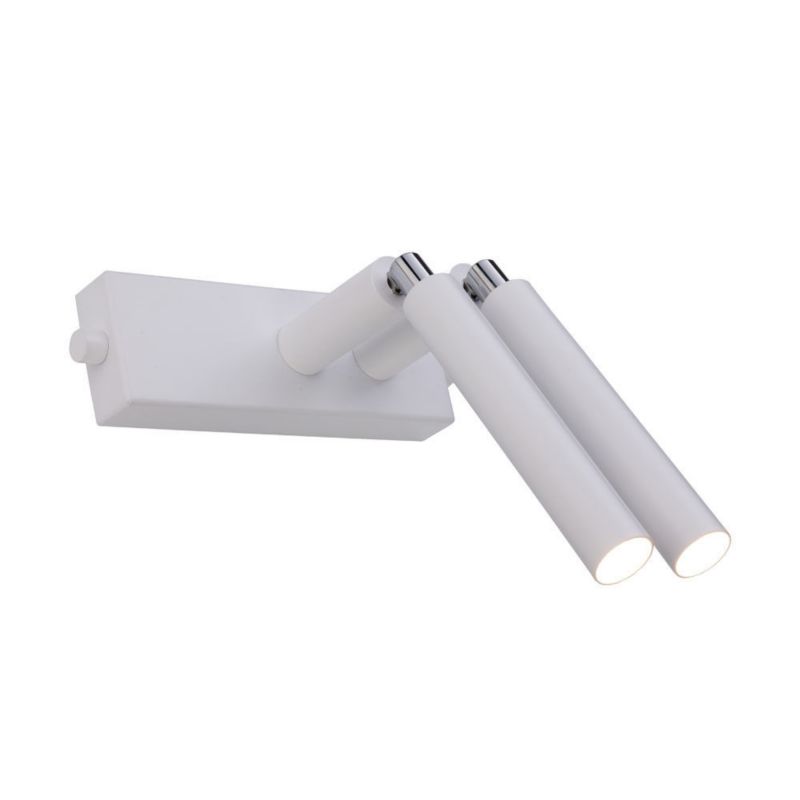 Kinkiet ścienny Dohar Alha biały 2 x G9 x 2.5W IP20 wym: 19,3 x 15,2 x 5 cm - 1 szt.