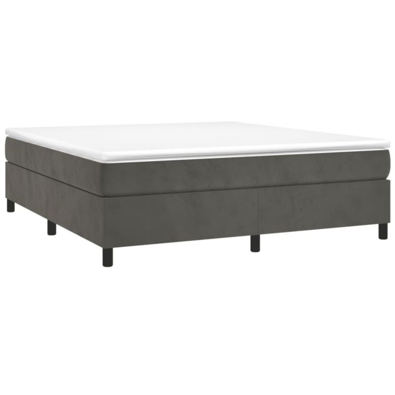Łóżko tapicerowane WaszeMeble 200x200 cm ciemnoszara WM-3121139 1 szt.