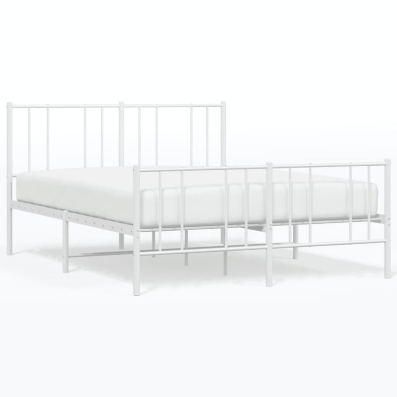 Łóżko metalowe WaszeMeble 140x200 cm biała WM-352548 1 szt.