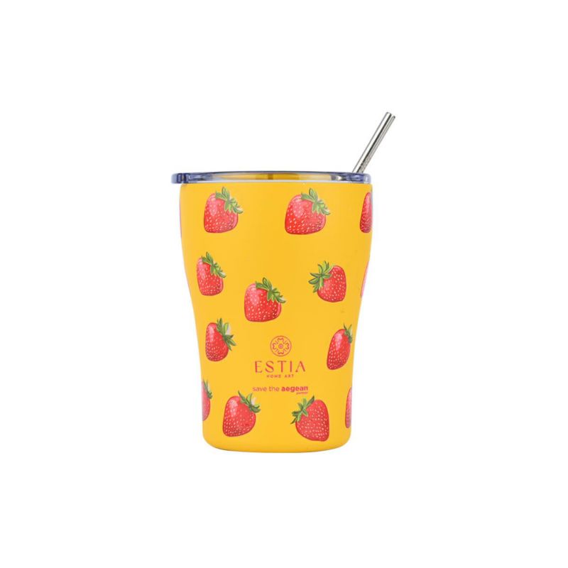 Kubek termiczny Estia w truskawki 350 ml 1 szt.