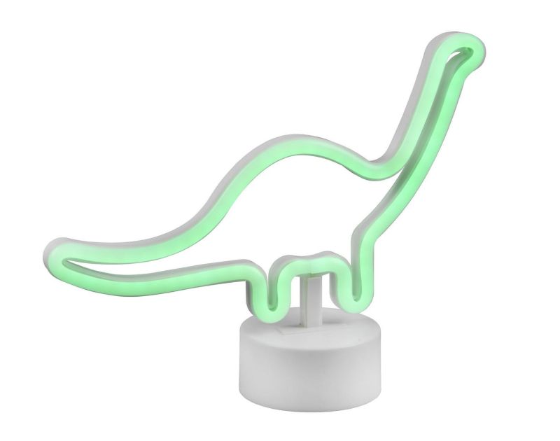 Lampka stołowa RL Bronto biało-zielona LED 2W 17lm IP20 wym: 20.5 x 27 x 8.5 cm tworzywo sztuczne - 1 szt.