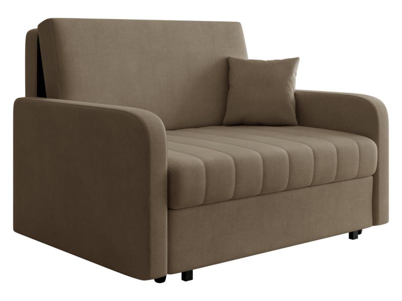 Kanapa rozkładana MIRJAN 24 Viva Silk II karmelowy 1 szt.