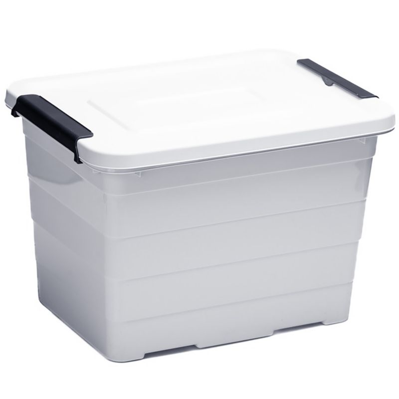 Pojemnik EDANTI plastikowy 20 L jasnoszary 1 szt