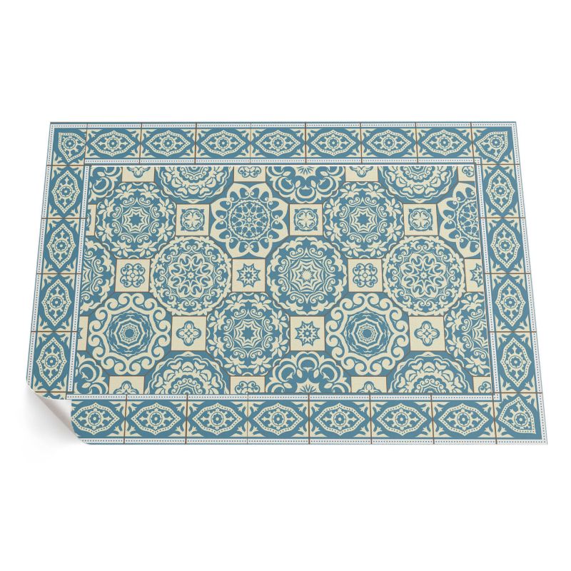 Dywan Winylowy Zewnętrzny ArtPrintCave 100x150 cm Grecka geometria dekoracyjne kafelki 1 szt.