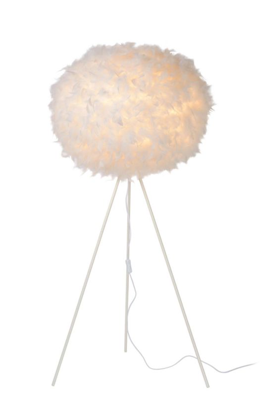 Lampa podłogowa Lucide GOOSY biała 1xE27x60W IP20 wym:142x50x50cm - 1 szt.