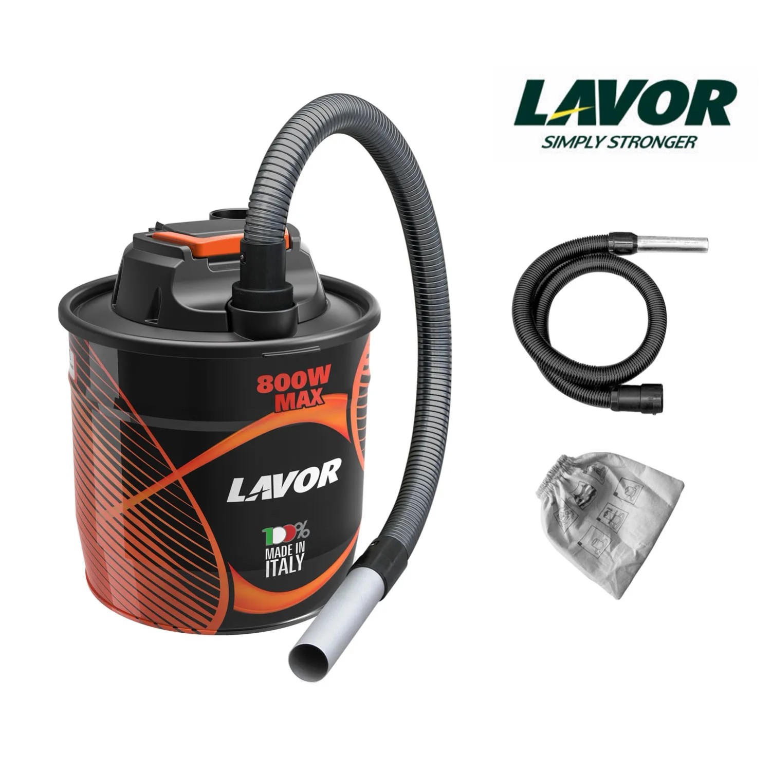 Lavor Odkurzacz kominkowy Ashley 111 800W 18L