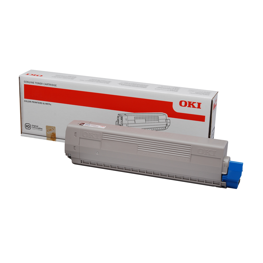 Toner Oki (46471103), 7000 stron, cyan (błękitny)