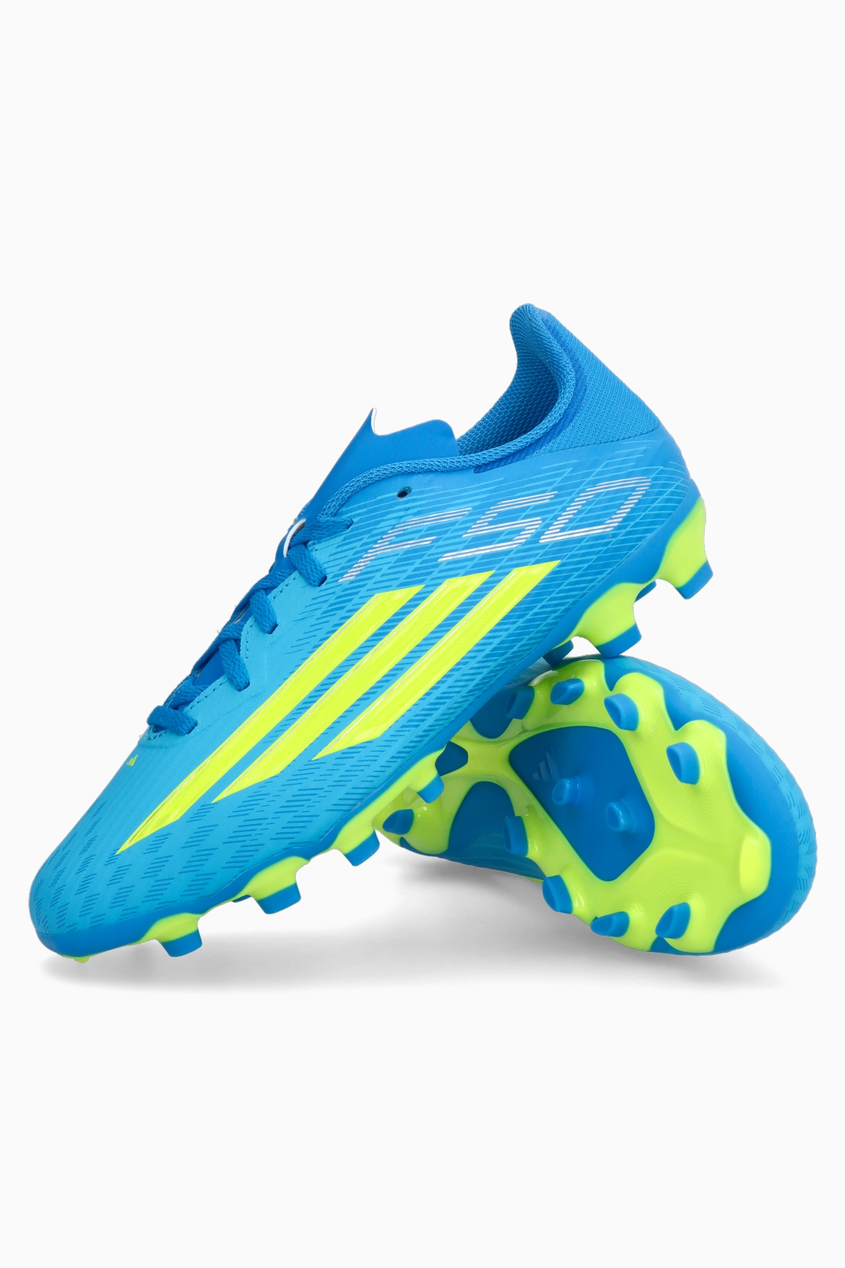 Korki adidas F50 League MG Junior - Niebieski
