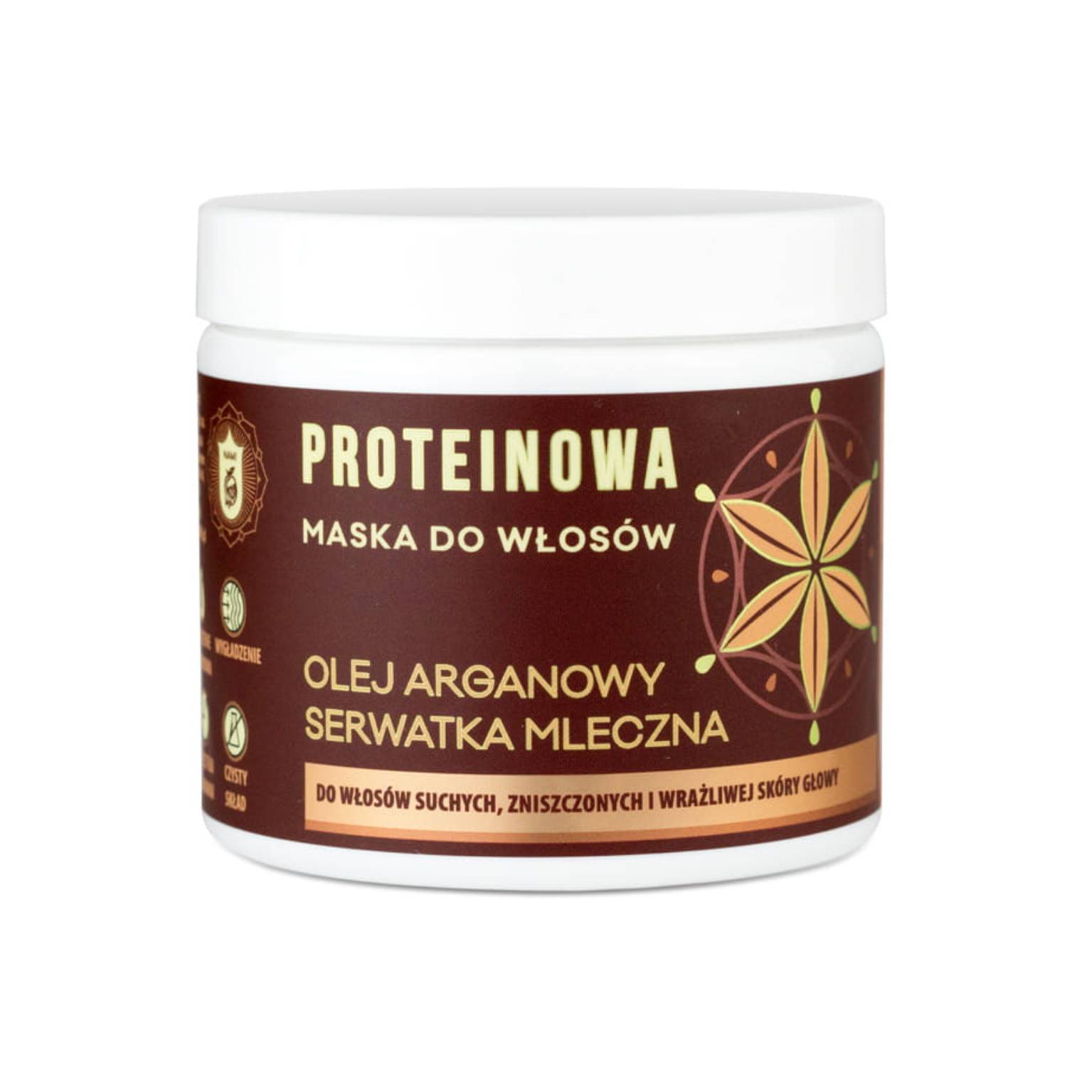 Nami - maska proteinowa do włosów z olejem arganowym, 200 ml