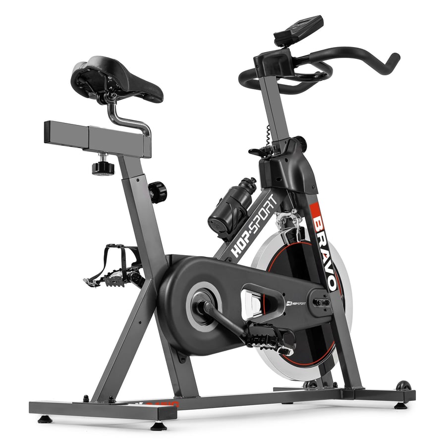 Cyklotrenažér Indoor Cycling HS-045IC Bravo čierny