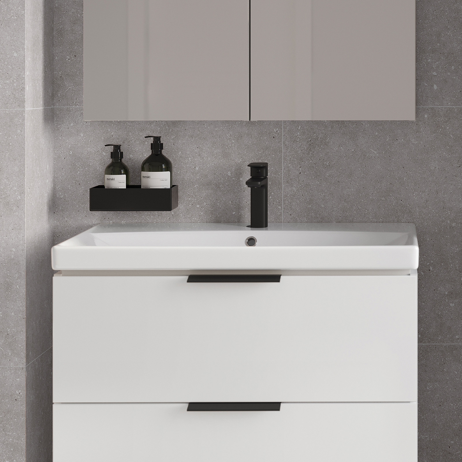 Cersanit City umywalka 50,5x40 cm prostokątna meblowa biała K35-005