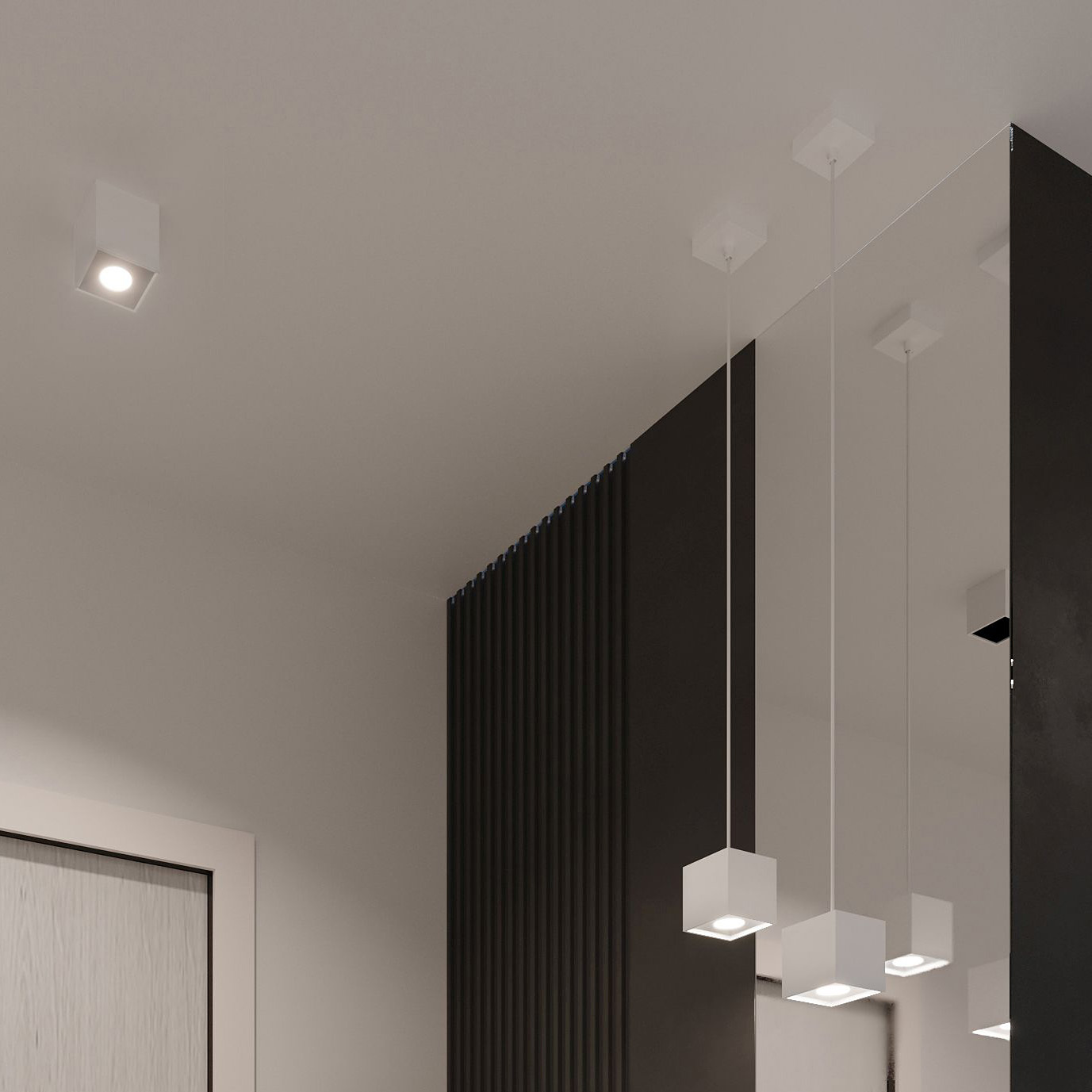 Sollux Lighting Quad kinkiet 1x40W biały SL.0059