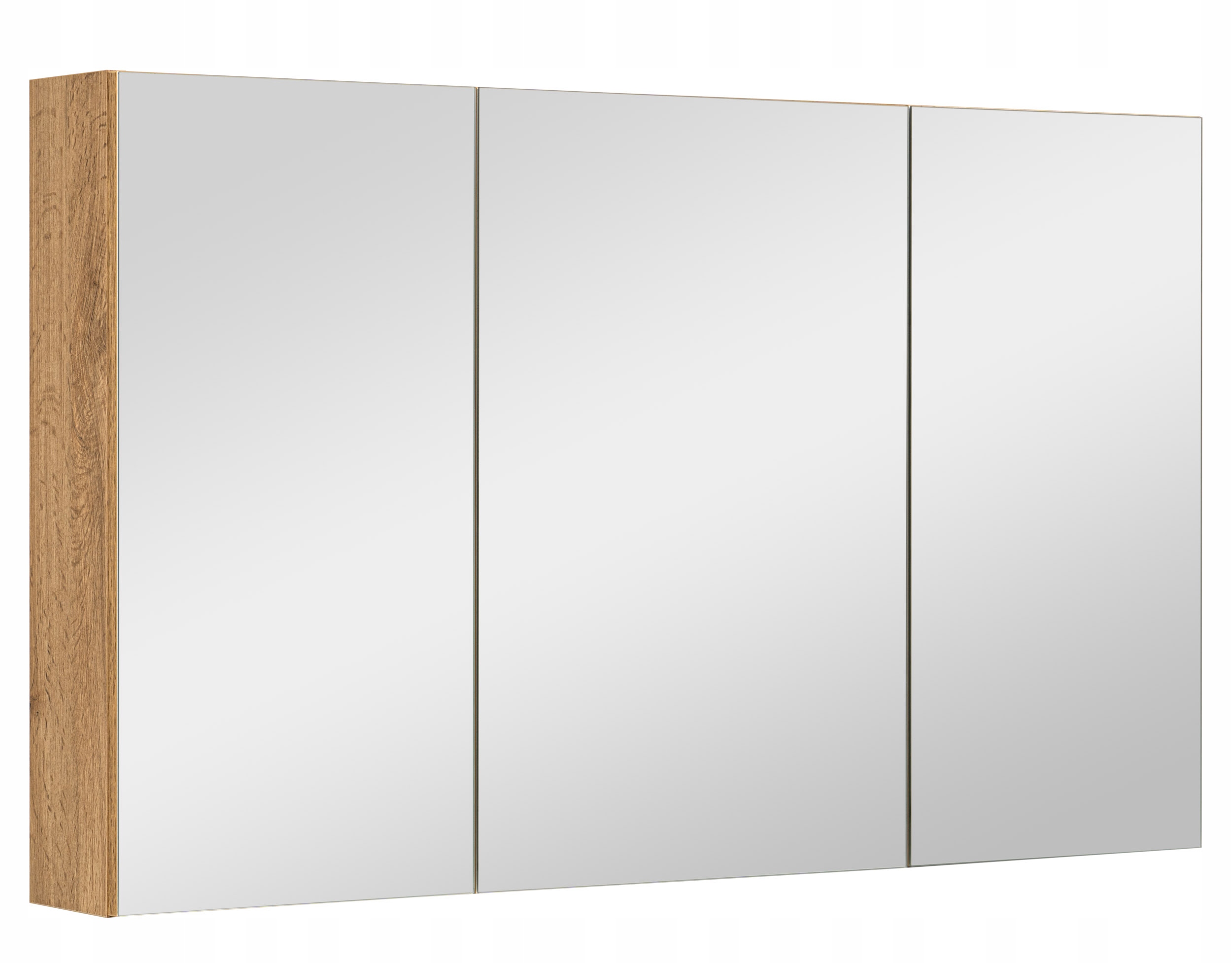 Astor Ada szafka 100x14x60 cm z lustrem dąb AM-MSL-103-0N