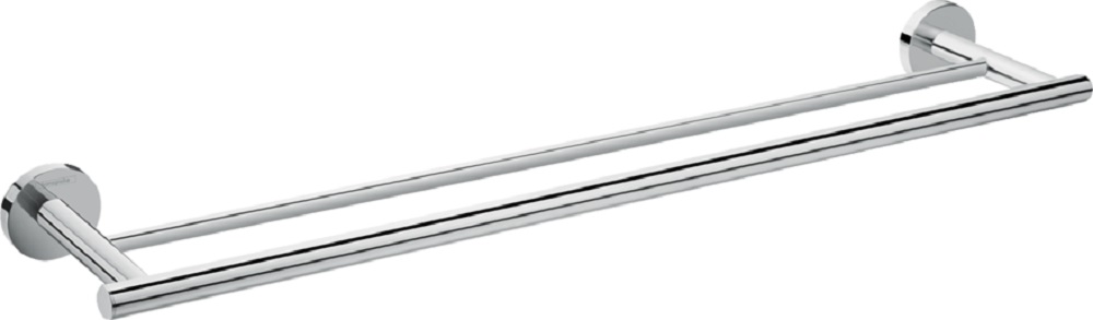 Hansgrohe Logis Universal wieszak na ręcznik 60 cm podwójny chrom 41712000 - Wysyłka w 24h
