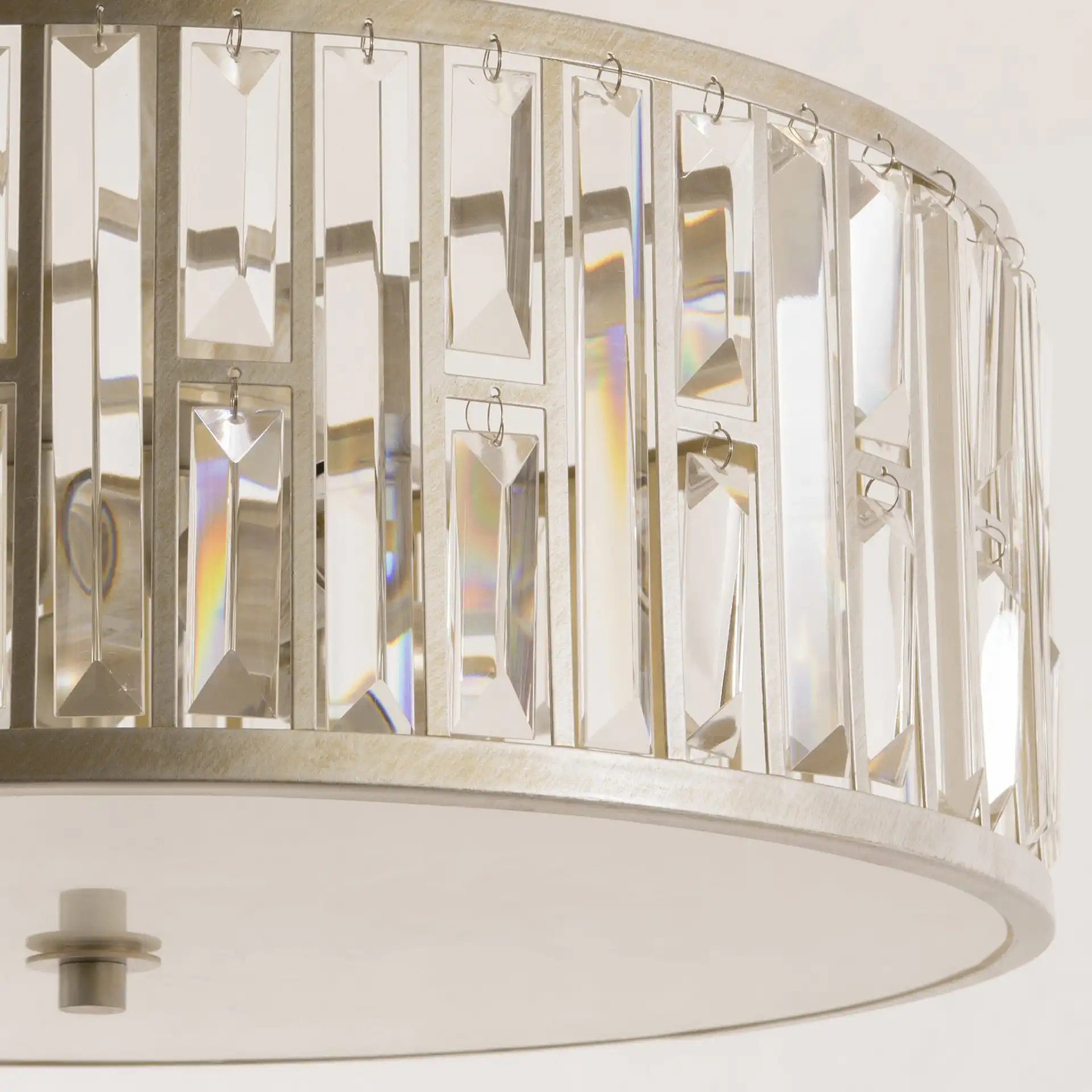 CosmoLight Kyiv ampa wisząca 5x60W szampan/kryształ P05134CP