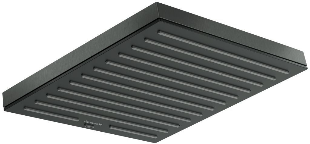 Hansgrohe Pulsify E deszczownica 26x26 cm kwadratowa czarny chrom szczotkowany 24330340