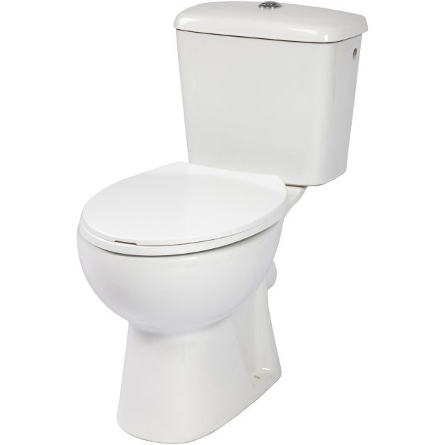 KUCHINOX Kompakt WC LARIO z deską wolnoopadającą biały VKL_604P