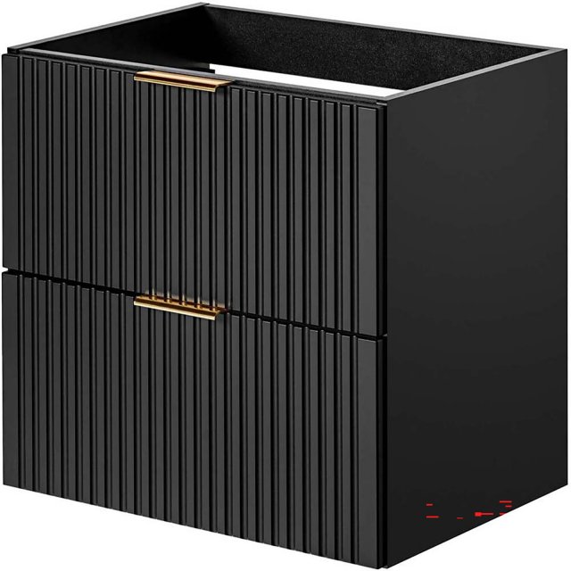 COMAD Szafka podumywalkowa ADEL BLACK 60 cm 82-60-B-2S