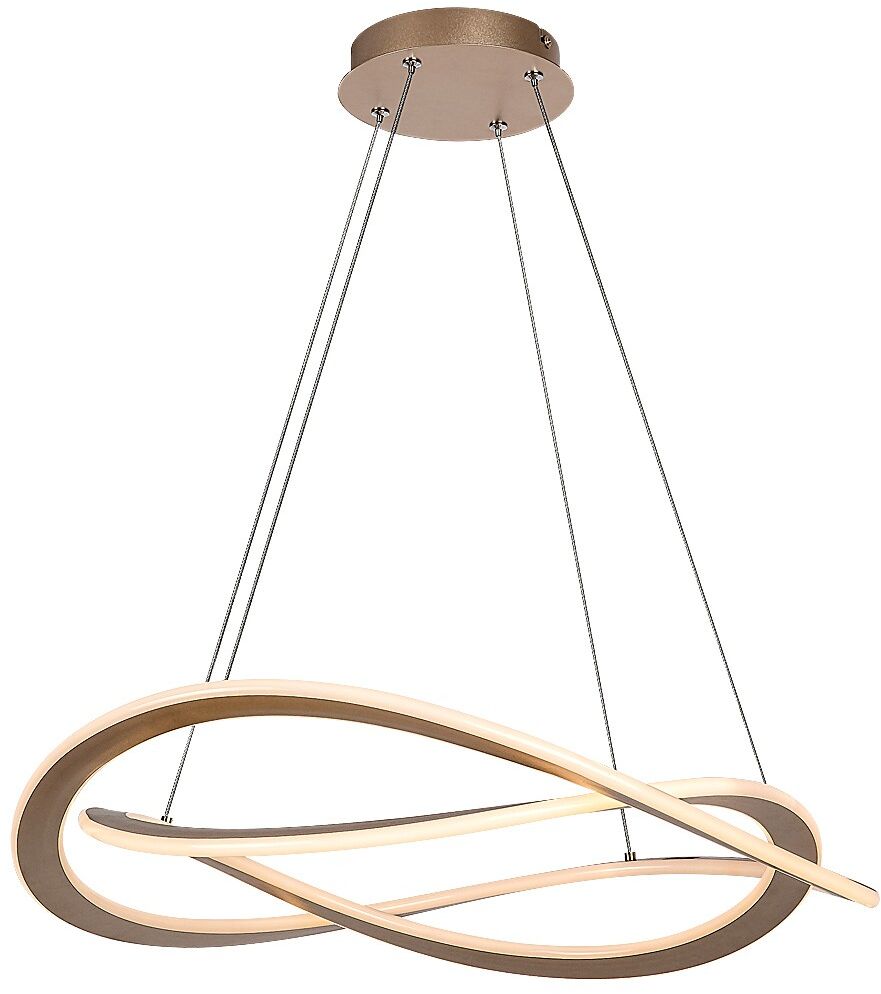 Darmowa Dostawa - Lampa wisząca 1x72 W złota Rabalux Kallira 72282