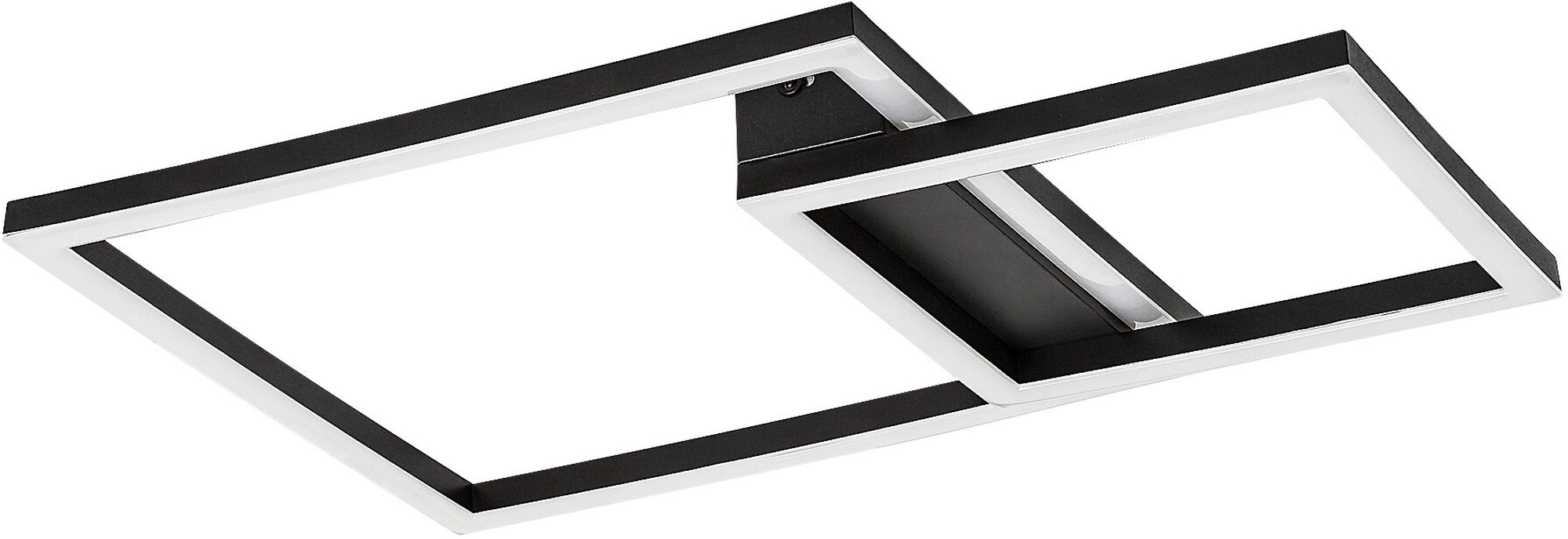 Darmowa Dostawa - Lampa podsufitowa 2x24 W biała-czarna Rabalux Heleth 71376