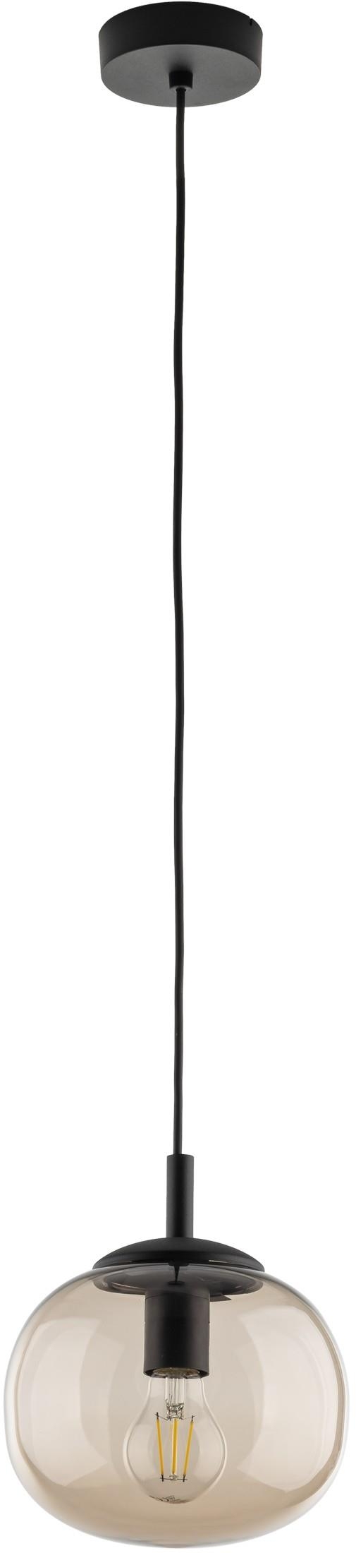 Darmowa Dostawa - Lampa wisząca 1x15 W czarny TK Lighting Vibe 5826