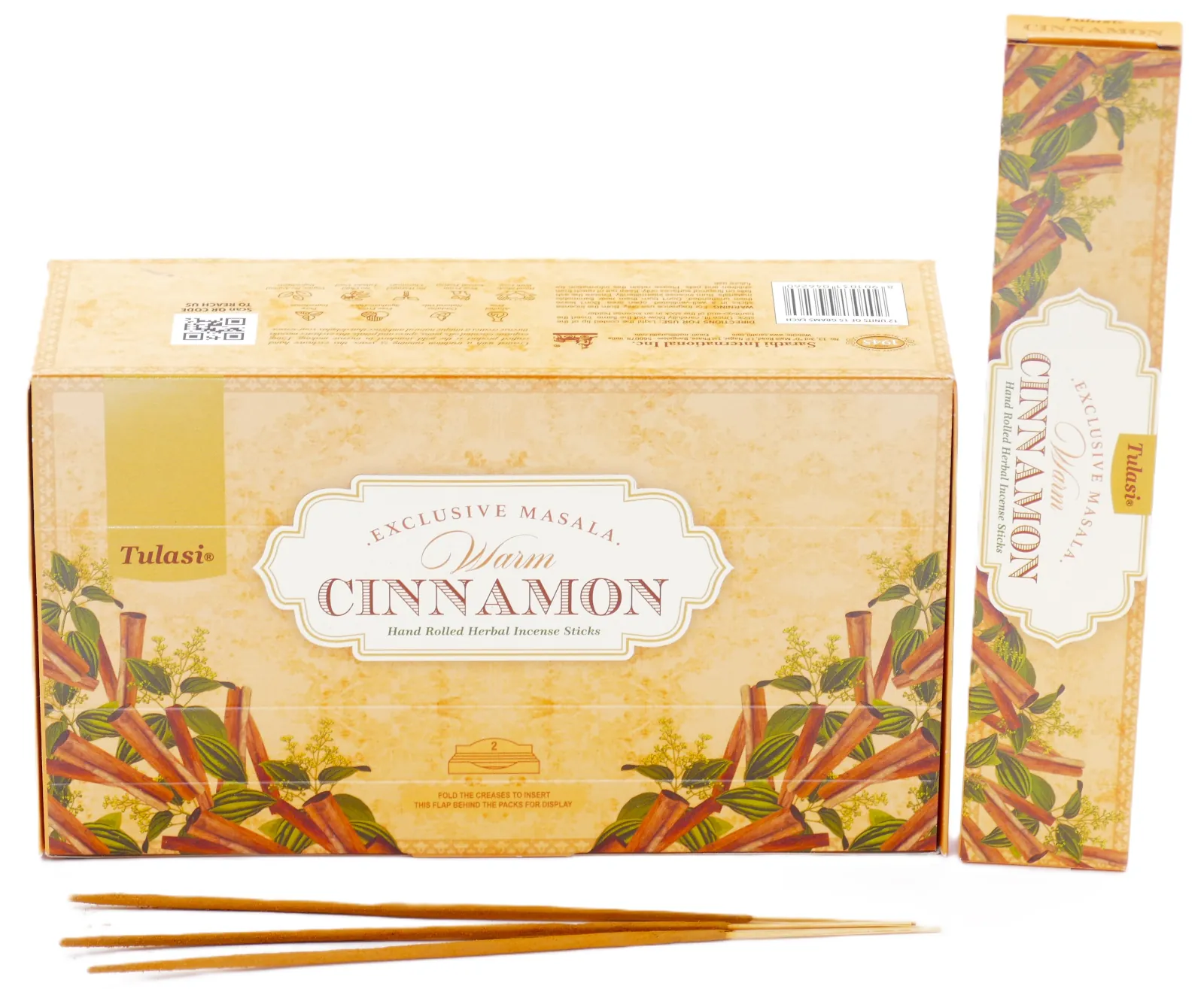 Kadzidełka TULASI Cinnamon (cynamon) - 15g