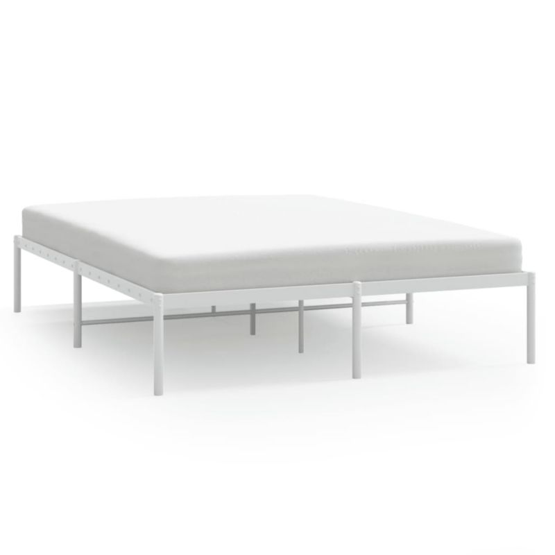 Łóżko metalowe WaszeMeble 140x190 cm biały WM-350913 1 szt.