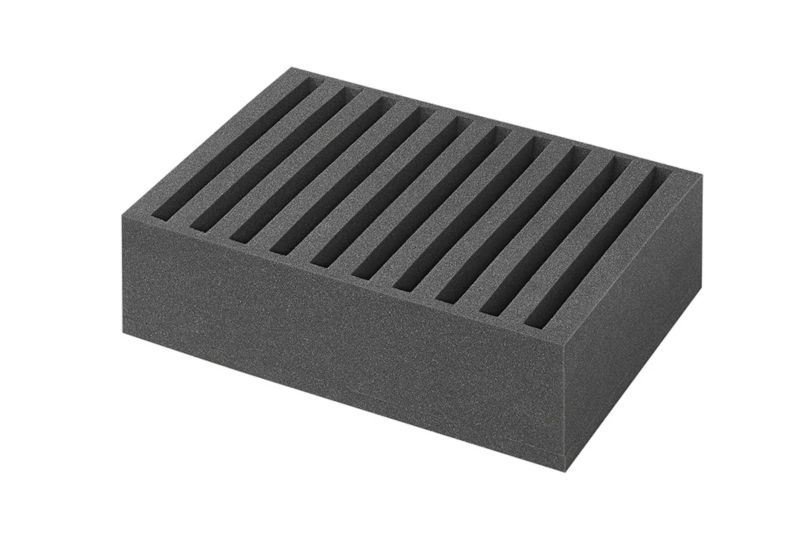 Stojak na talerze ProPlus piankowy organizer na 10 talerzy do przyczepy 1 szt.