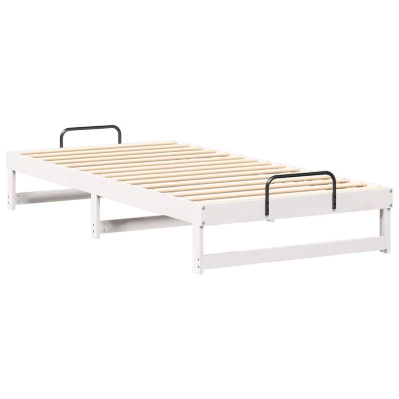 Rama łóżka WaszeMeble 100x200 cm Biały sosna WM-873143 1 szt.