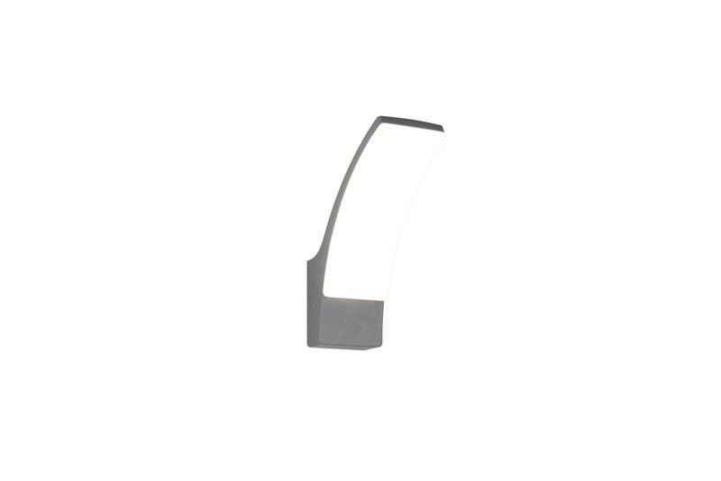 Kinkiet zewnętrzny wygięty RL BEJA antracytowy LED 12.5W 4000K 1650lm IP44 wym:22,5x8x18,5cm - 1 szt.