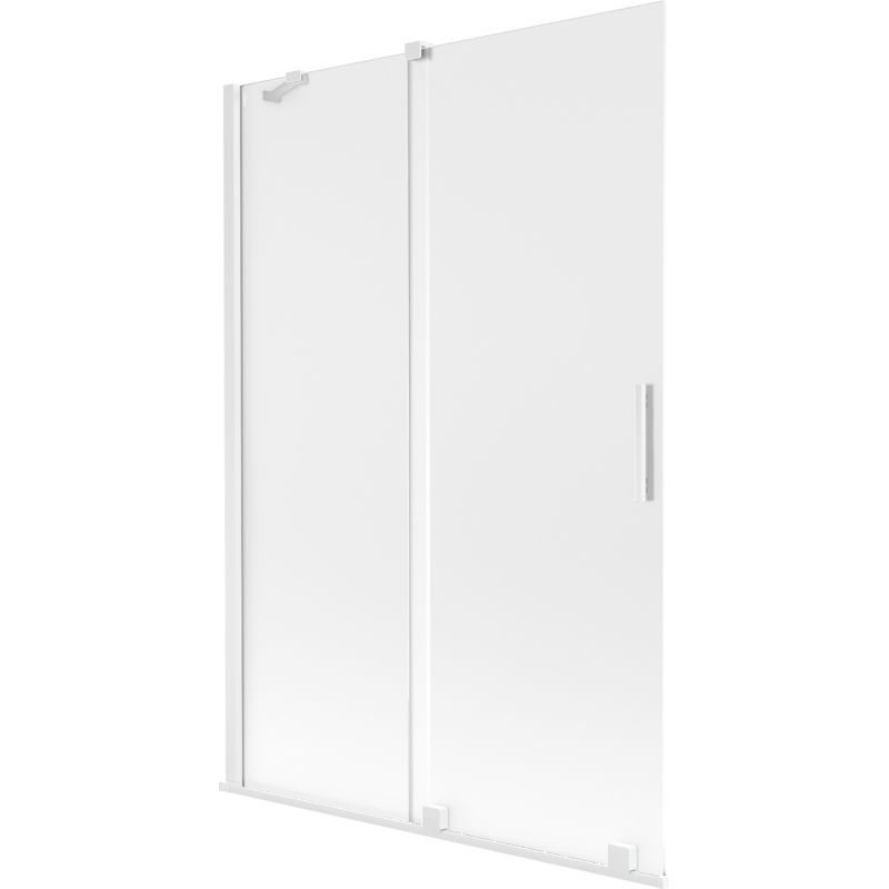 Parawan nawannowy 2-skrzydłowy Mexen Velar szron 120x150 cm 1 szt.