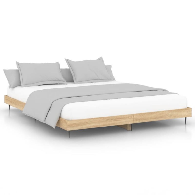 Łóżko metalowe WaszeMeble 120x200 cm brązowe WM-832256 1 szt.