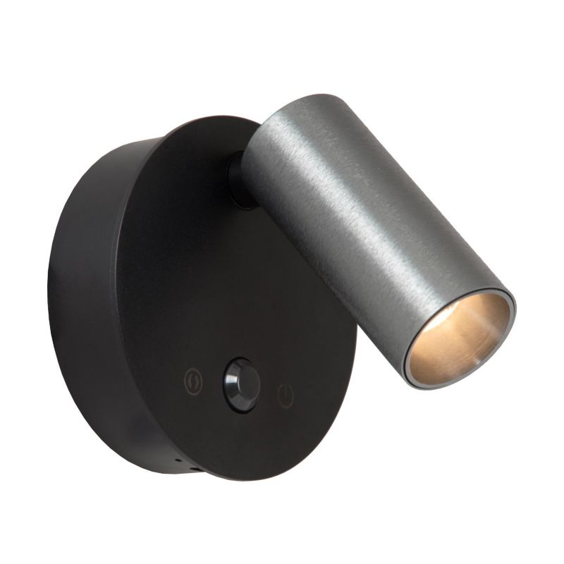 Reflektor spot bezprzewodowy z czujnikiem PIR Lucide TONI szaro-czarny LED 2W 2700/4000KK 120lm IP20 - 1 szt.