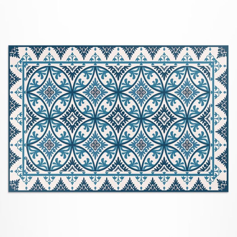 Balkonowy Dywan Winylowy UV Wallfluent 80x120 cm Abstrakcyjne koła śródziemnomorskie kafelki 1 szt.