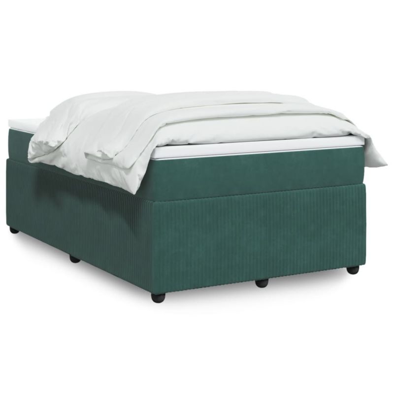Łóżko kontynentalne WaszeMeble 120x190 cm ciemnozielone WM-3285629 1 szt.
