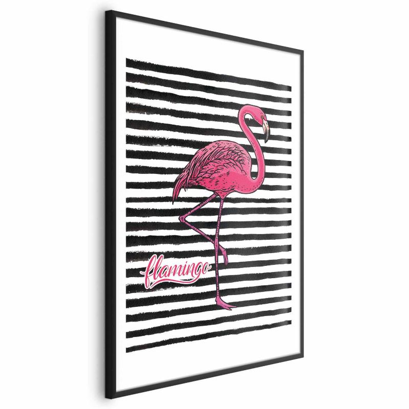 Plakat Artgeist Flaming 40x60 cm z ramą czarną 1 szt