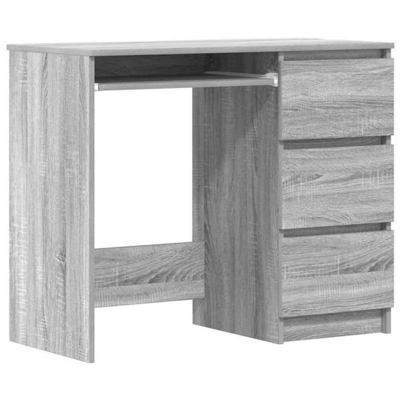 Biurko vidaxl 815508 szary 1 szt
