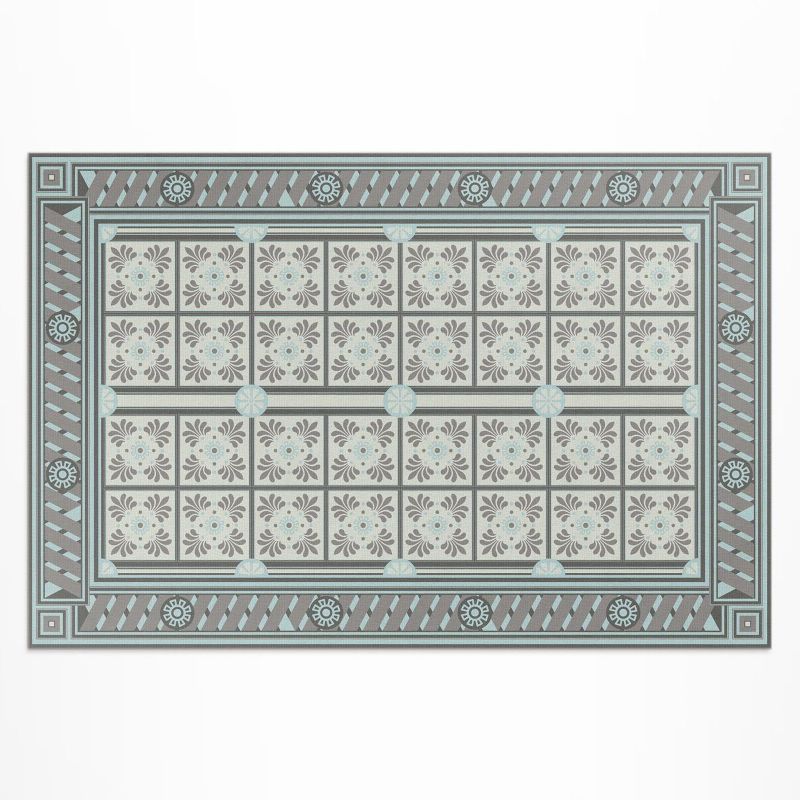 Dywan Winylowy Zewnętrzny Wallfluent 120x180 cm Skandynawski styl dekoracyjna mozaika 1 szt.