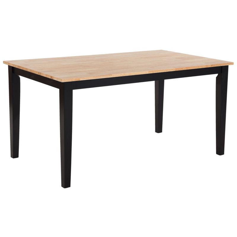 Stół do jadalni Georgia Czarny 150 cm 90 cm Drewno 1 szt.