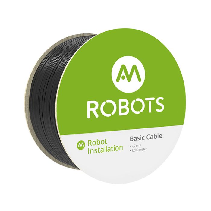 Akcesorium do Robota Koszącego AM-Robots Kabel podstawowy 2,7 mm - czarny-1000m - 1 szt.