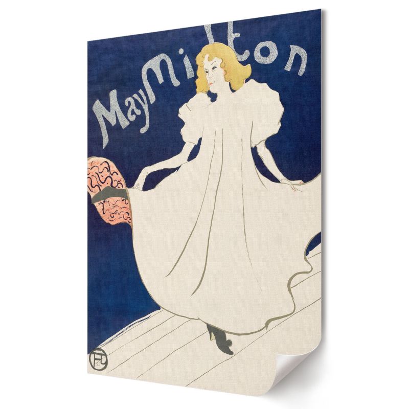 Plakat na płótnie Wallfluent Format A3 May Milton Artysta Henri de Toulouse-Lautrec 1 szt.