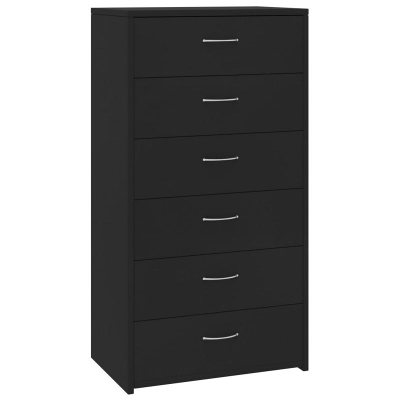Szafka vidaxl 800667 czarny 1 szt