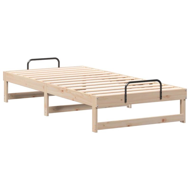 Rama łóżka WaszeMeble 90x200 cm Brązowy sosna WM-873145 1 szt.