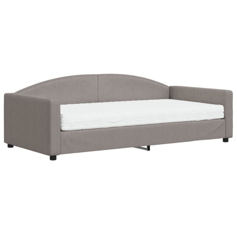 Sofa rozkładana WaszeMeble 100x200 cm Taupe tkanina WM-3197178 1 szt.