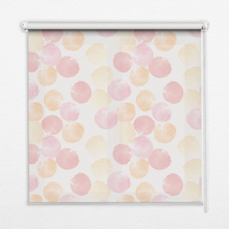 Roleta Do Okien Tulup 100x140 cm Kolorowe Plamki Montaż do ściany/sufitu 1 szt.