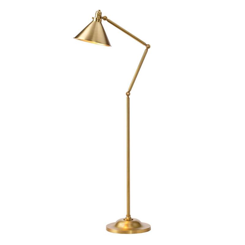 Lampa podłogowa stojąca Elstead Provence postarzany mosiądz 1 x E27 x 60W wym: 167 x 34 x 58 cm - 1 szt.