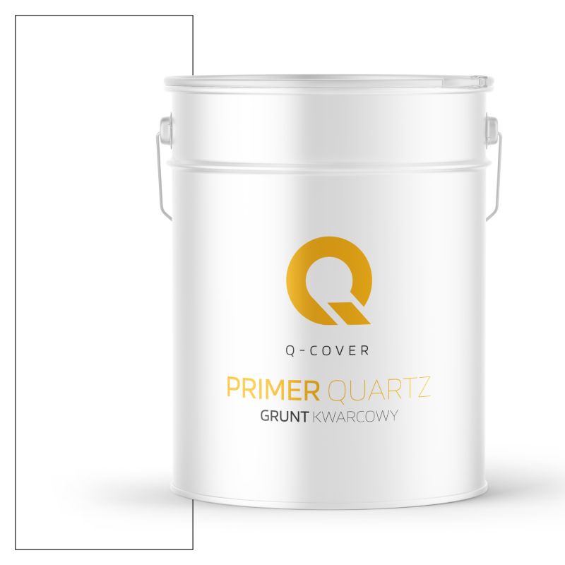 Grunt Kwarcowy pod Tynk Silikonowy Q-Cover Biały bazowy F100 15KG