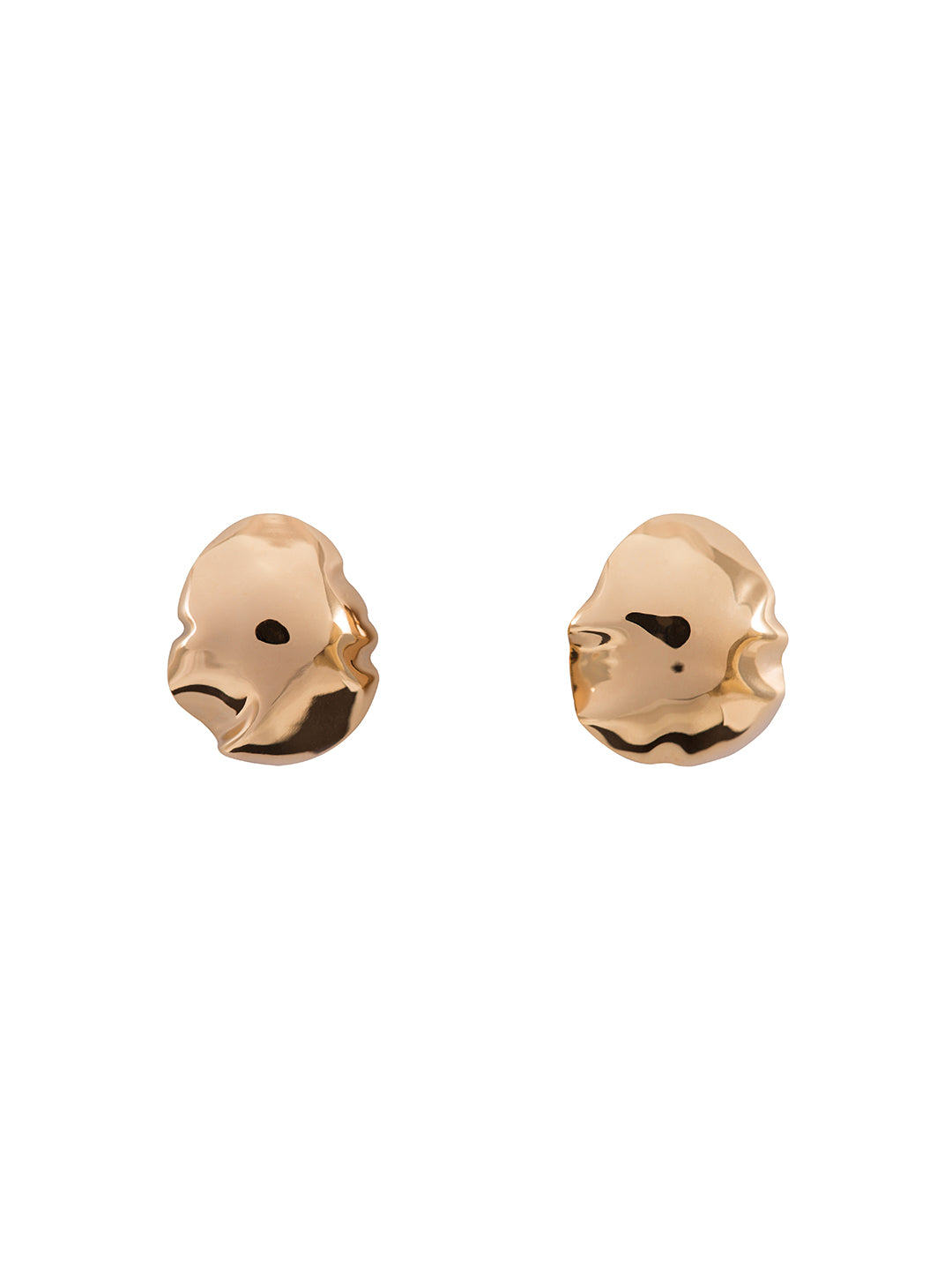 Rose Earrings N°3 - kolczyki przypominające płatki róży