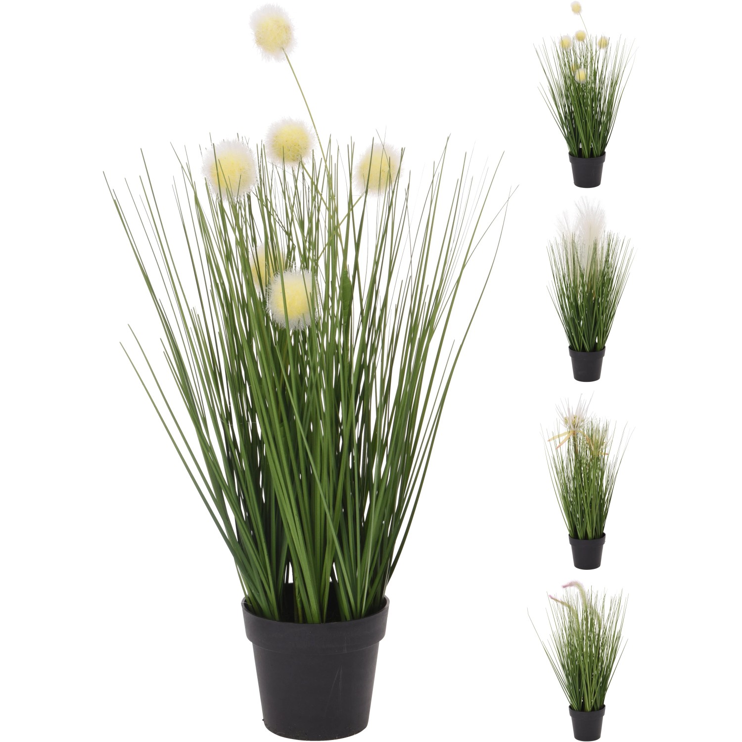 Trawa kwitnąca sztuczna mix 46cm